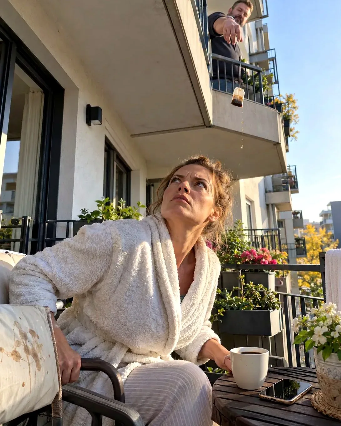 Conflit de voisinage : mon voisin jetait ses sachets de thé sur mon balcon